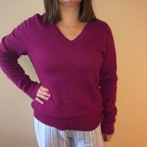 100% cashmere sweater